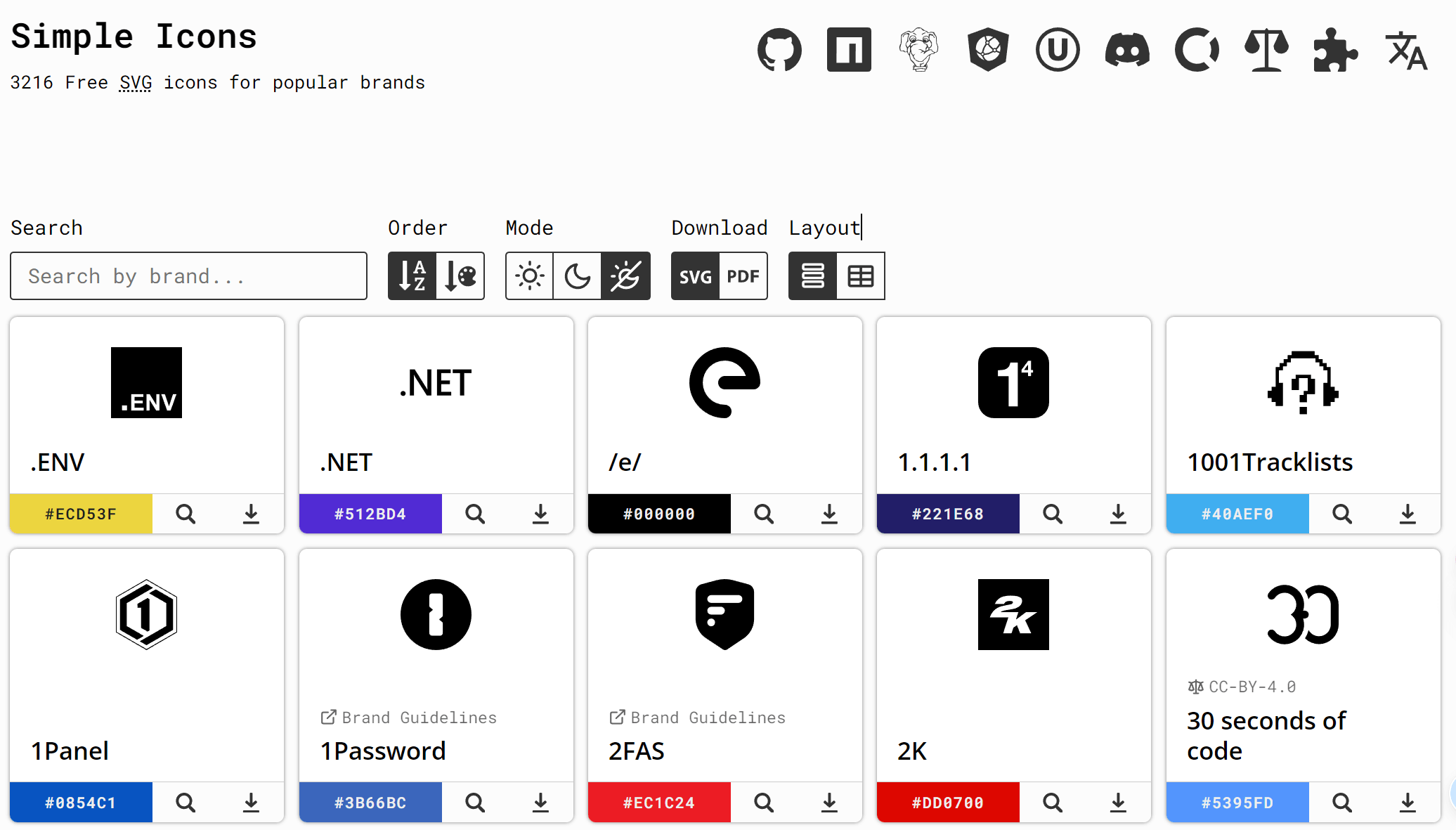 Simple Icons